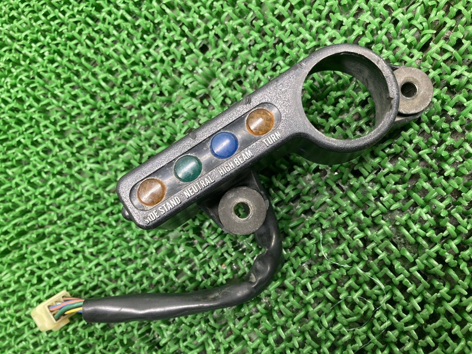 XR250バハ インジケーターランプ ホンダ 純正 バイク 部品 MD30 BAJA 割れ欠け無し 品薄 品 車検 Genuine Um