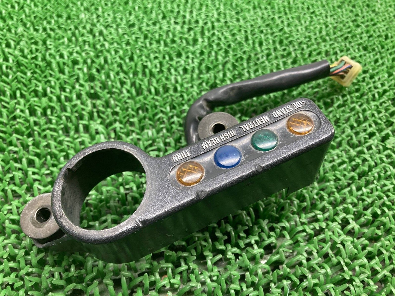 XR250バハ インジケーターランプ ホンダ 純正 バイク 部品 MD30 BAJA 割れ欠け無し 品薄 品 車検 Genuine Um