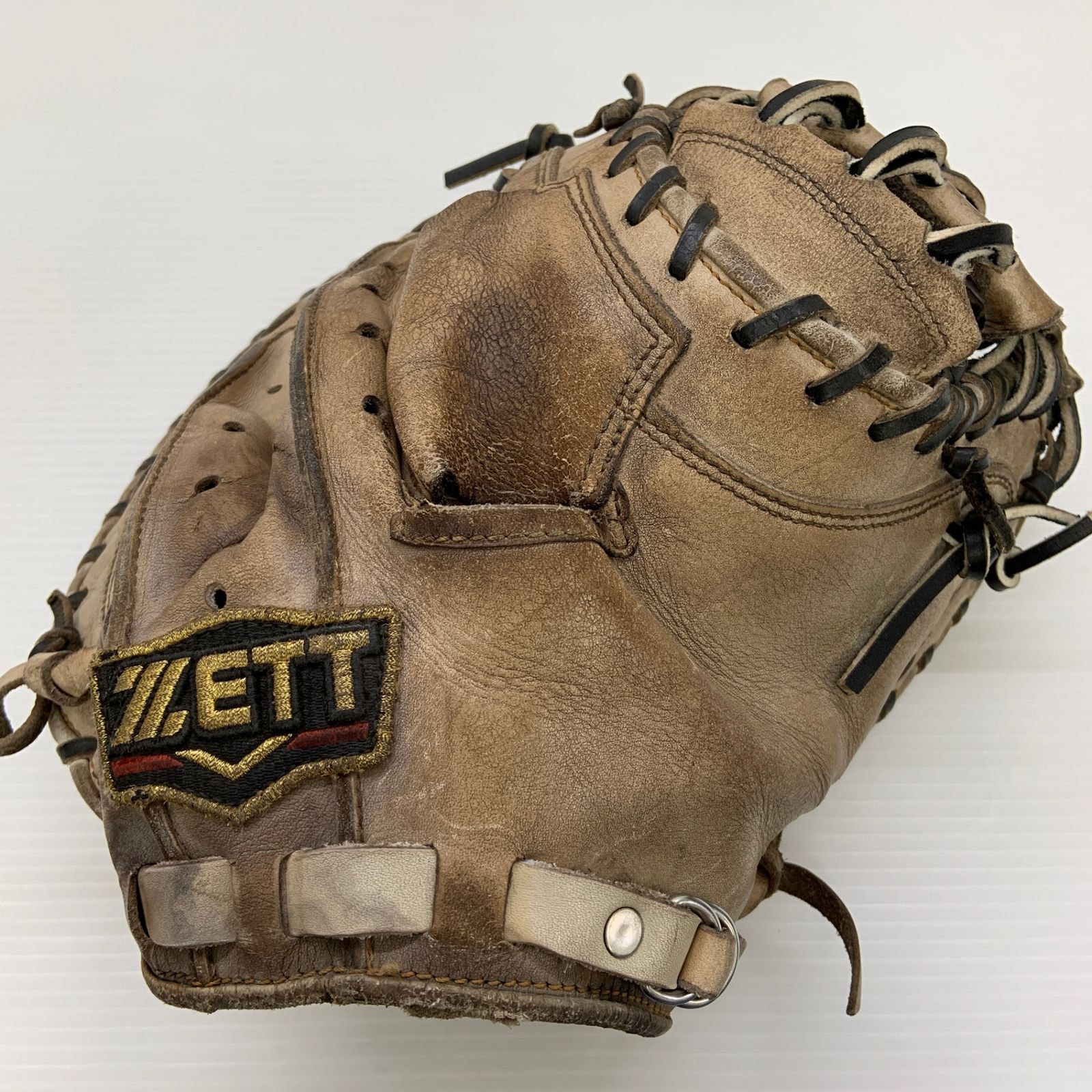 ゼット ZETT 硬式 大人 一般 キャッチャーミット 捕手 グローブ グラブ 右投げ 品 野球 6695