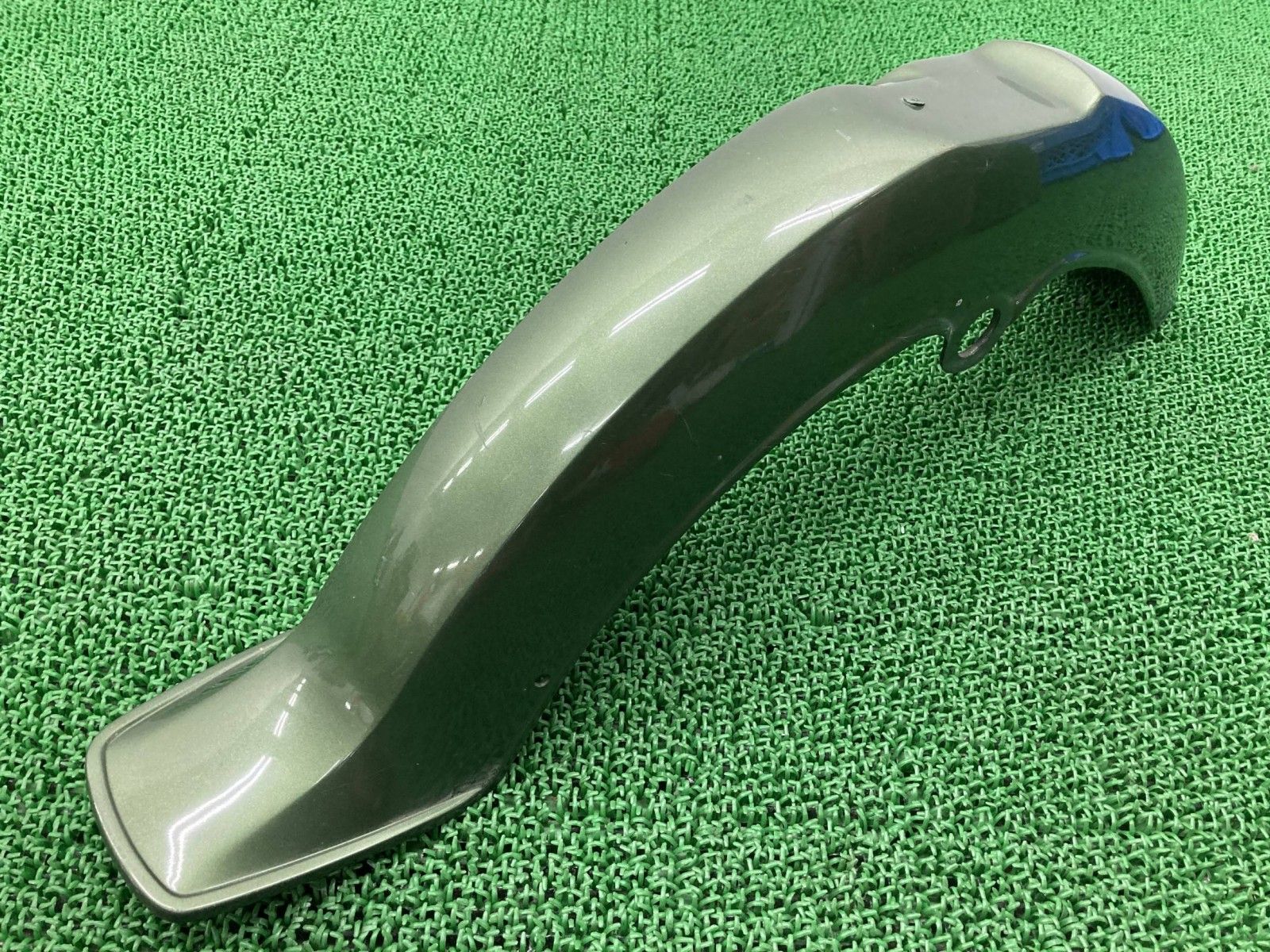 メイト50 フロントフェンダー 緑M ヤマハ 純正 バイク 部品 A-V50 MATE50 コンディション良好 品薄 品 車検 Genuine rN