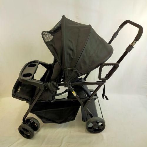 ネビオ　二人乗りベビーカー　ブラック アミティエ 二人乗りベビーカー ネビオ Nebio ✩Nebio AmitieF✩二人