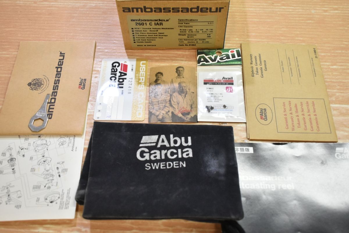 新作もいち早くお手元に！ アブガルシア アンバサダー 2601C IAR 070008 Abu Garcia Ambassador ベイトリール 最高品質+最低価格！