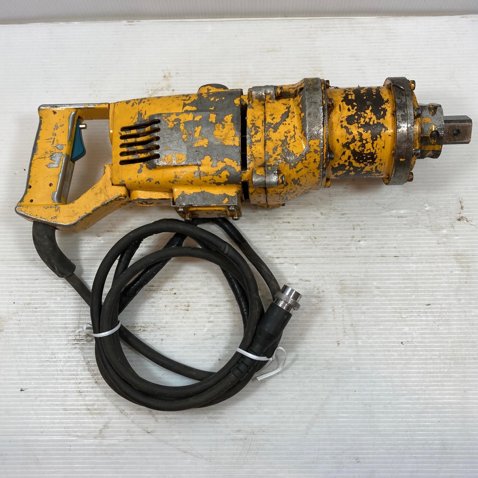 κκ芝浦製作所 締め付け工具 電動ナットランナ コード式 200v 89040018 NR-12T1 イエロー