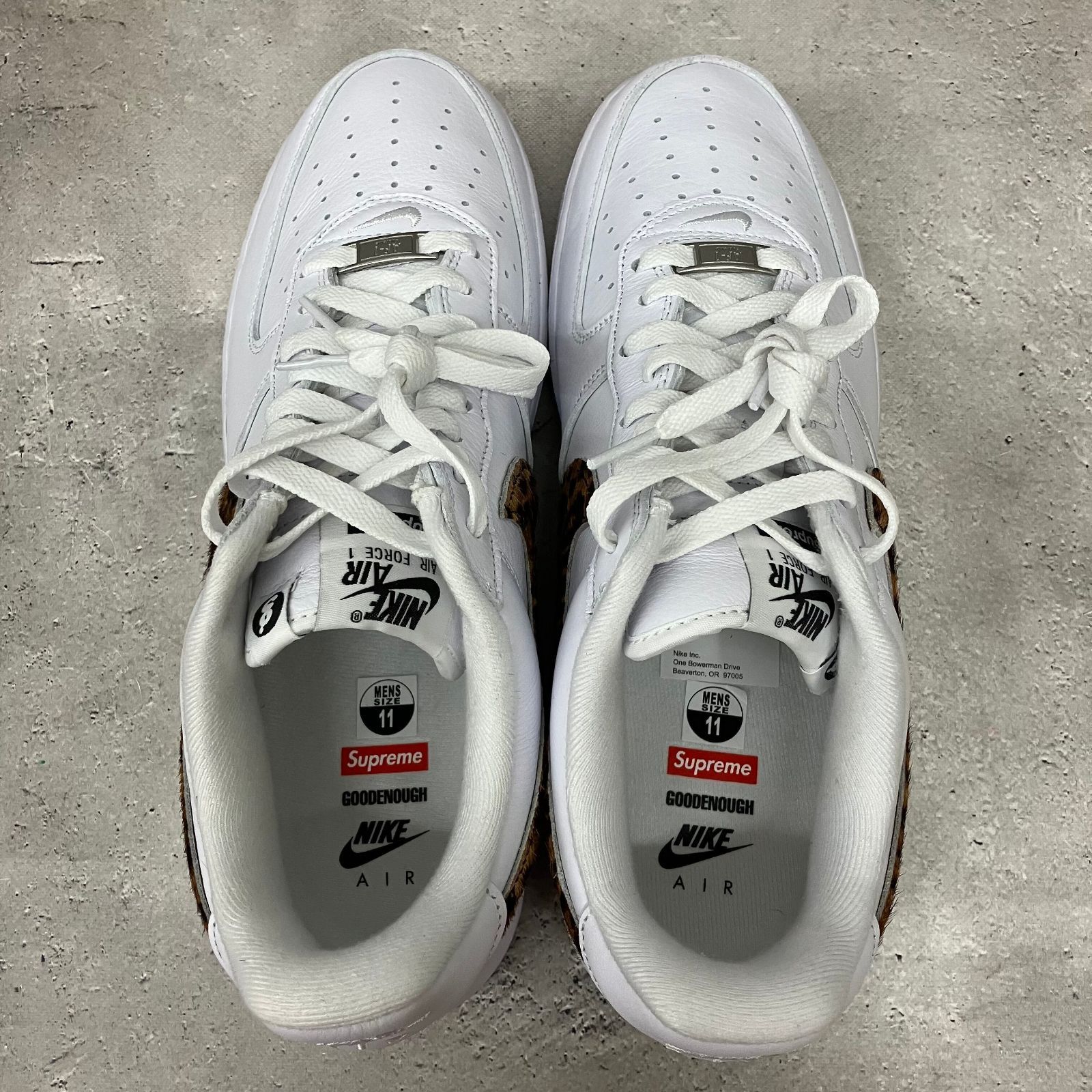 GOODENOUGH × Supreme × Nike Air Force 1 Low 