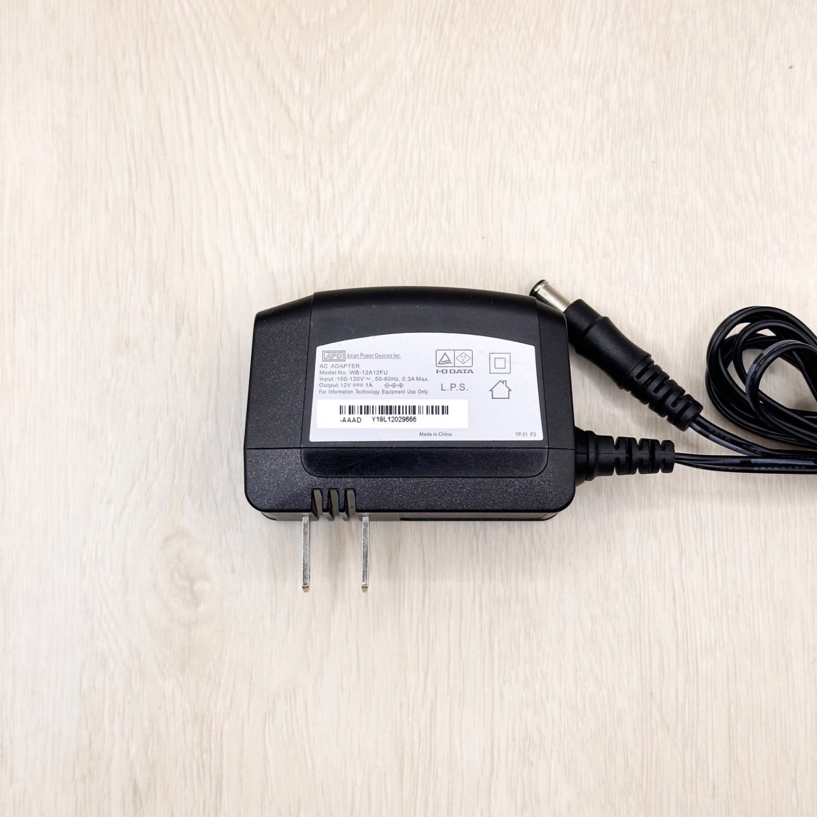 IODATA製Wi-Fiルーター用ACアダプター 12V 1A - メルカリ