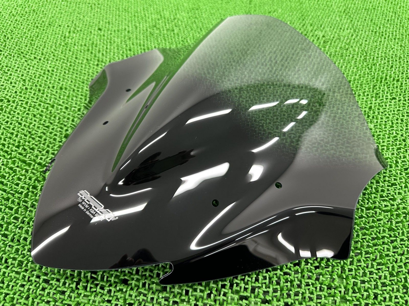 MRA製NINJA650 スクリーン MR677S 社外 バイク 部品 ER650H 17-19年ニンジャ650 スモーク レーシングスクリーン Uz