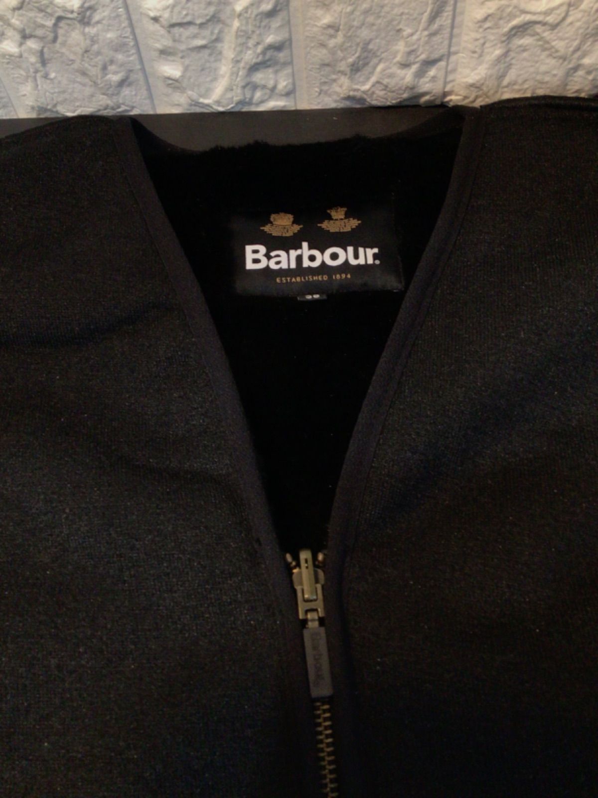 Barbour ファーライナーベスト