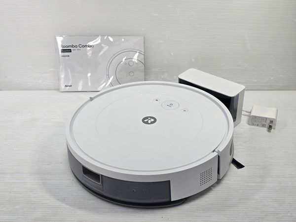 品 アイロボット iRobot ルンバ コンボ エッセンシャル ロボット 掃除機 水拭き 2-in-1モデル RVG-Y1 製 ホワイト YR-19477