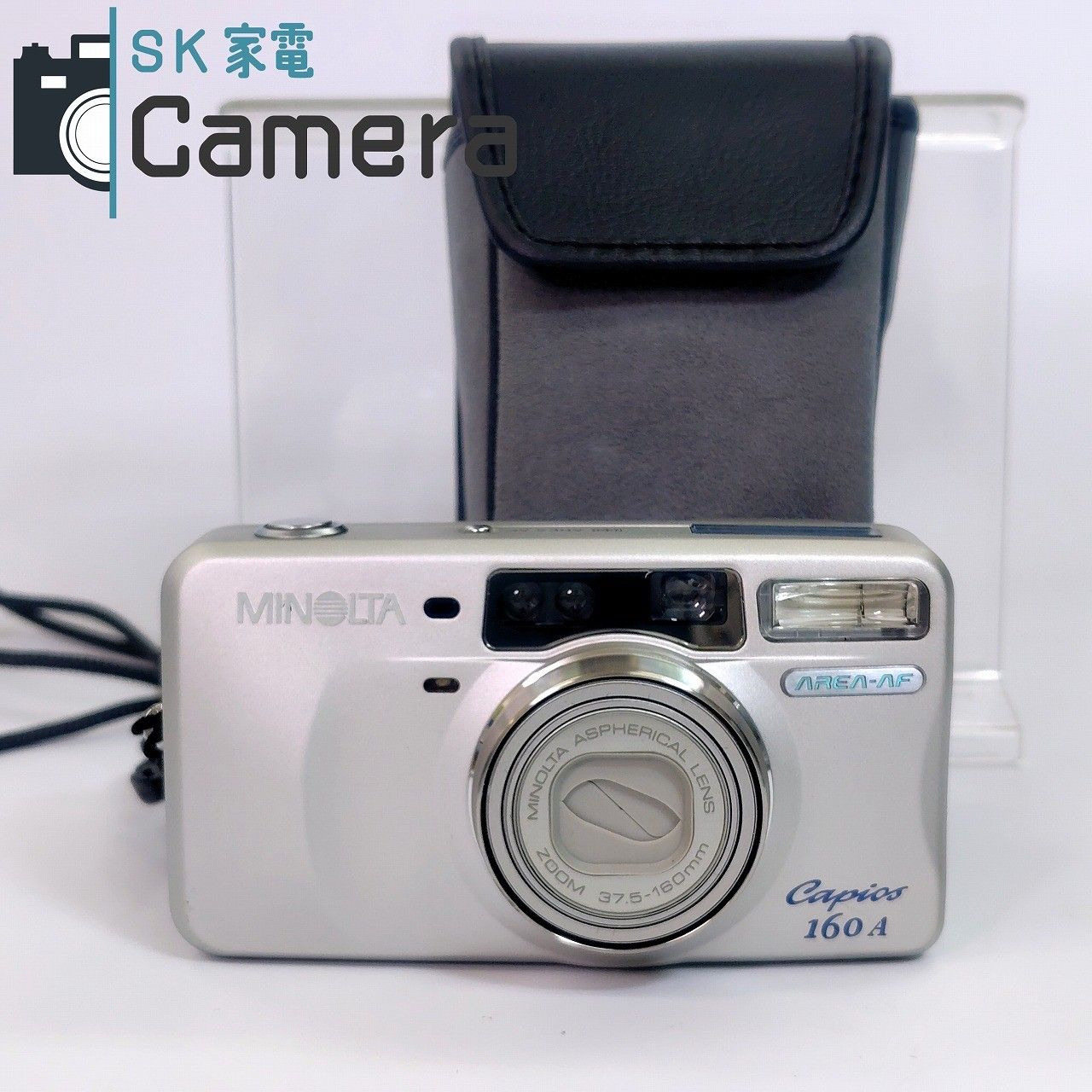 MINOLTA Capios 160A コンパクトフィルムカメラ テスト用フィルムにて 済 ミノルタ カピオス