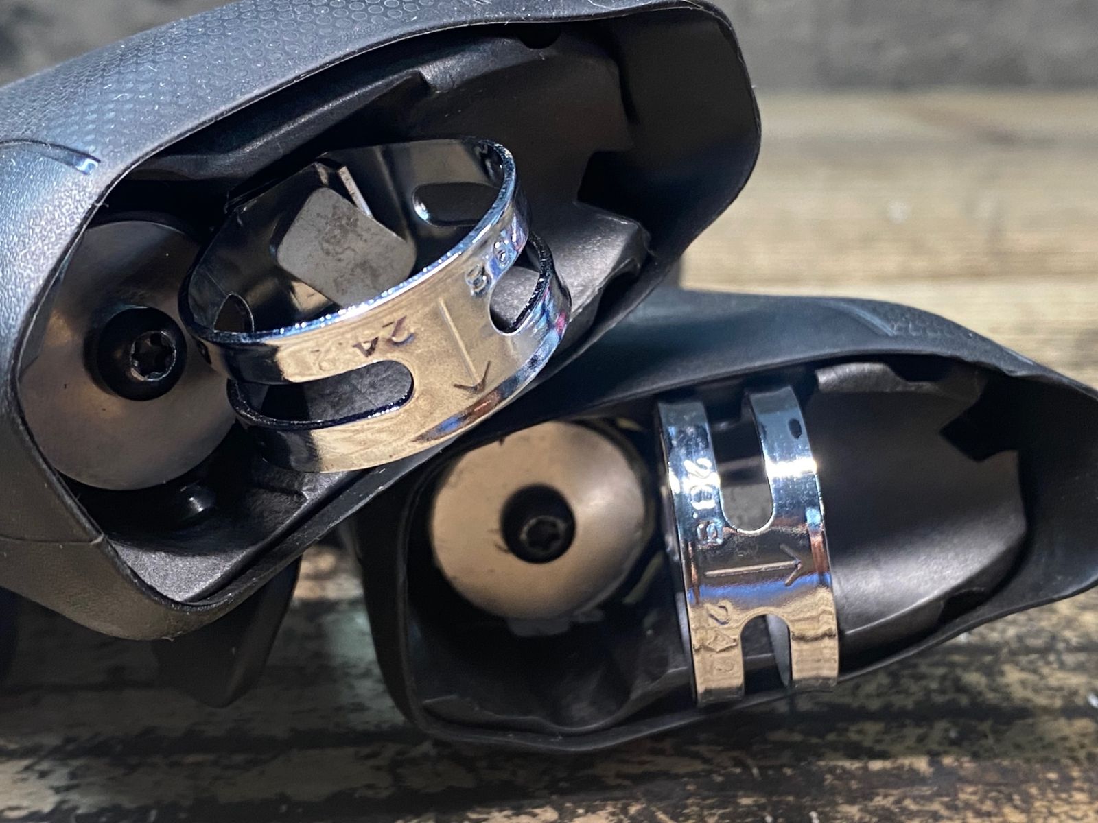 JK532 カンパニョーロ CAMPAGNOLO ポテンザ POTENZA エルゴレバー 2x11s シルバー LAWEED_CL