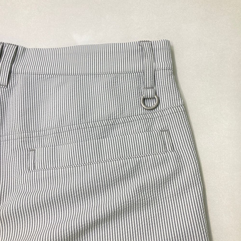 サイズ 4 PEARLY GATES パーリーゲイツ モデル ハーフパンツ サッカー ストライプ柄 グレー系 240101486843 ゴルフウェア メンズ ストスト LLC-HASEGAWATOSO_COM