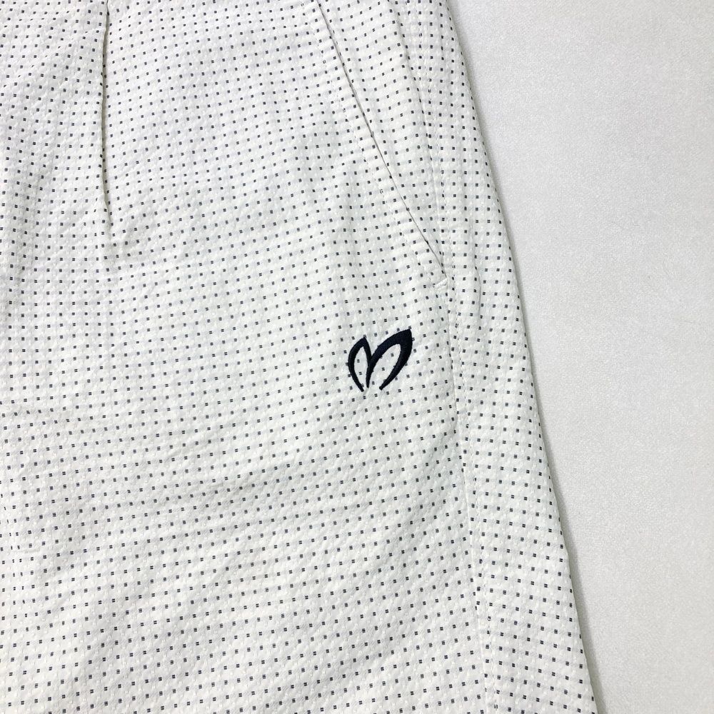 サイズ 4 MASTER BUNNY EDITION マスターバニーエディション モデル 15周年 ハーフパンツ ドット柄 ホワイト系 240101490806 ゴルフウェア メンズ ストスト LLC-HASEGAWATOSO_COM