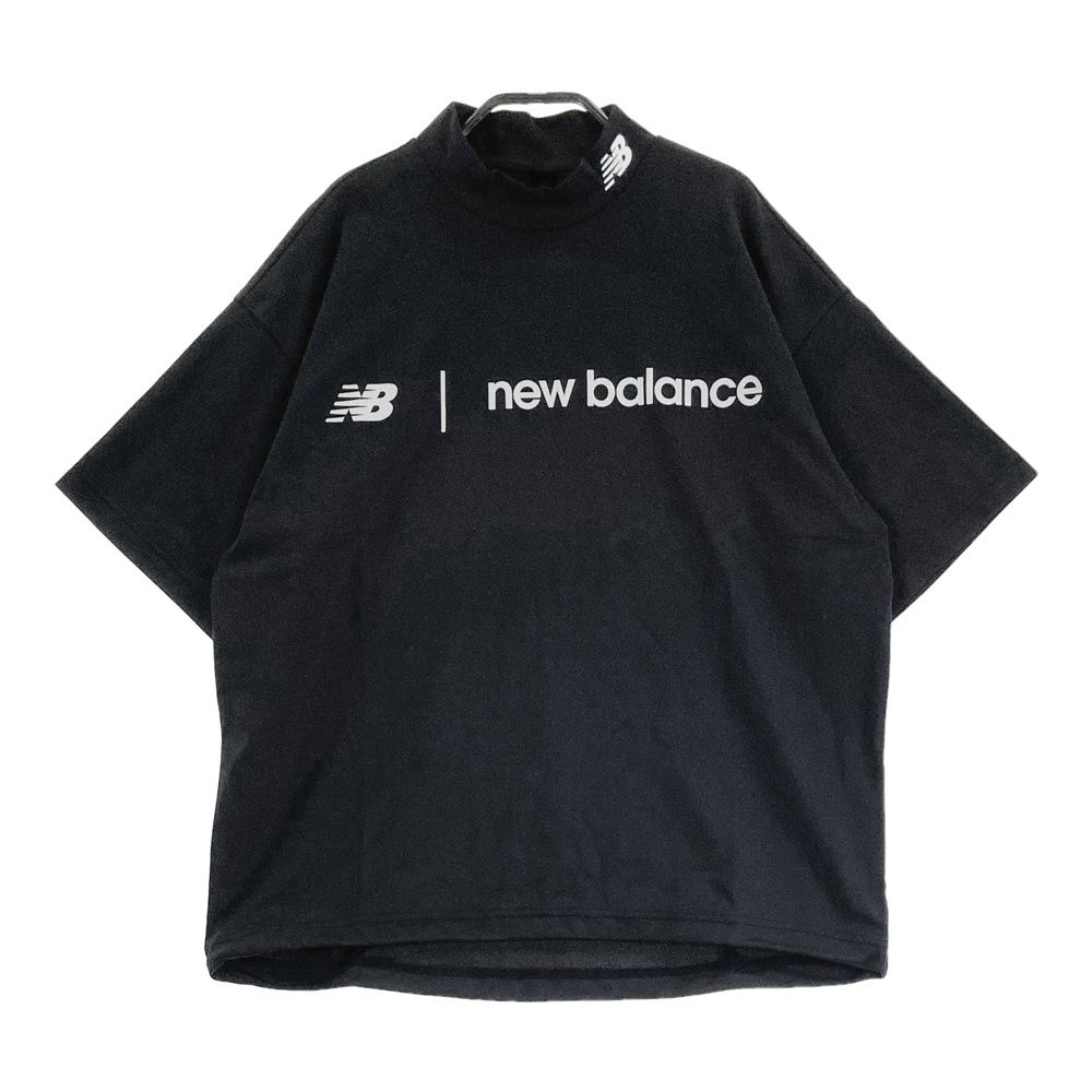 サイズ 2 NEW BALANCE GOLF ニューバランス モデル ハイネック半袖Tシャツ ブラック系 240101541296 ゴルフウェア レディース ストスト