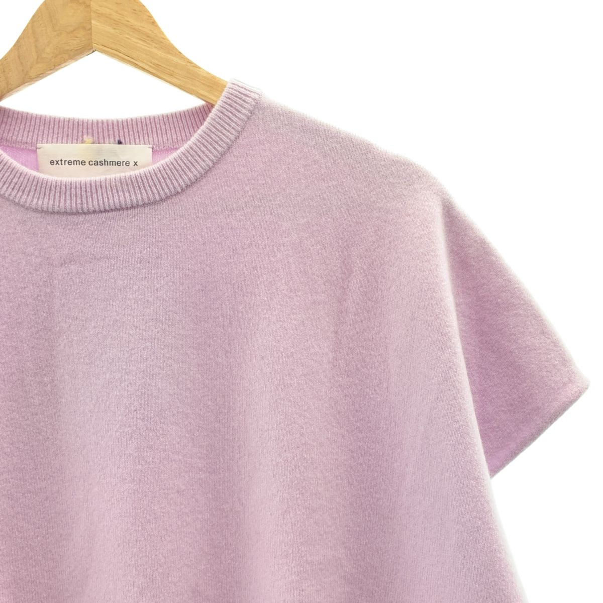 extreme cashmere エクストリームカシミヤ × Ron Herman カシミヤ ニットベスト パープル レディース