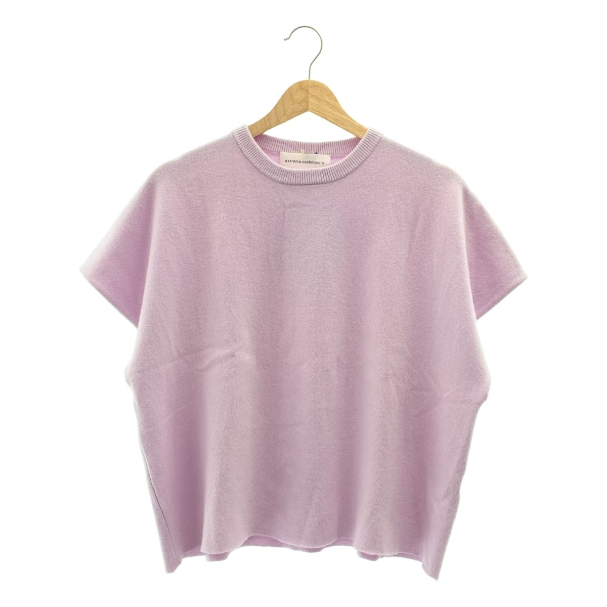 extreme cashmere エクストリームカシミヤ × Ron Herman カシミヤ ニットベスト パープル レディース