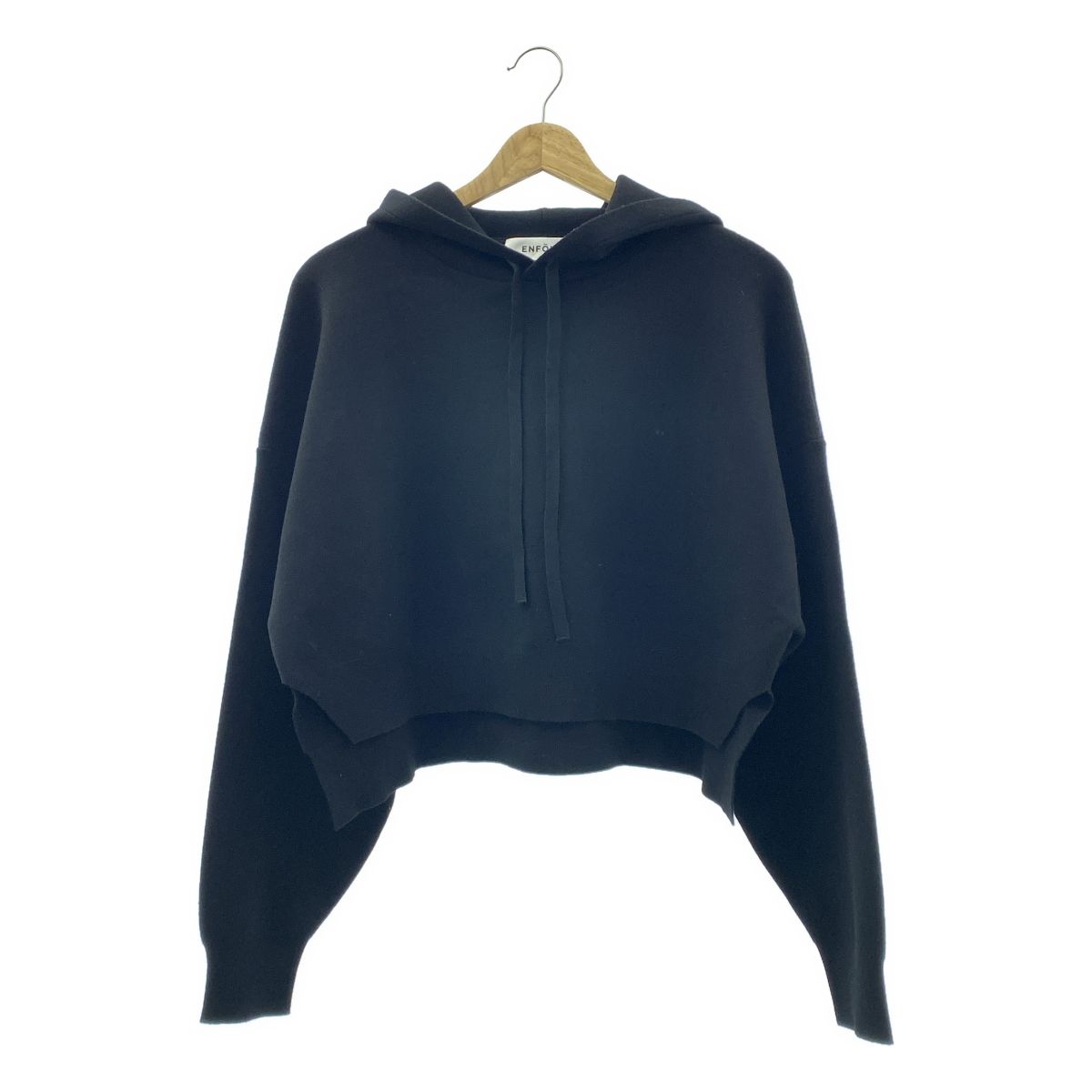 美品】 ENFOLD / エンフォルド | 2025AW | CROPPED HOODED PULLOVER 
