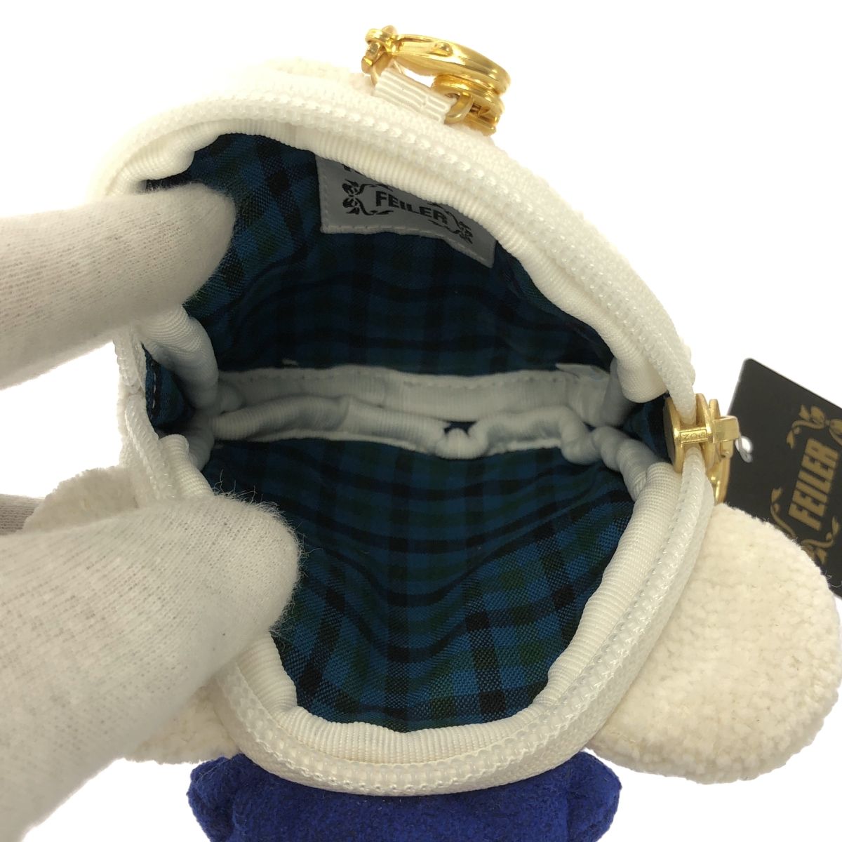 新品】 FEILER / フェイラー | × familiar チャーム ポーチ