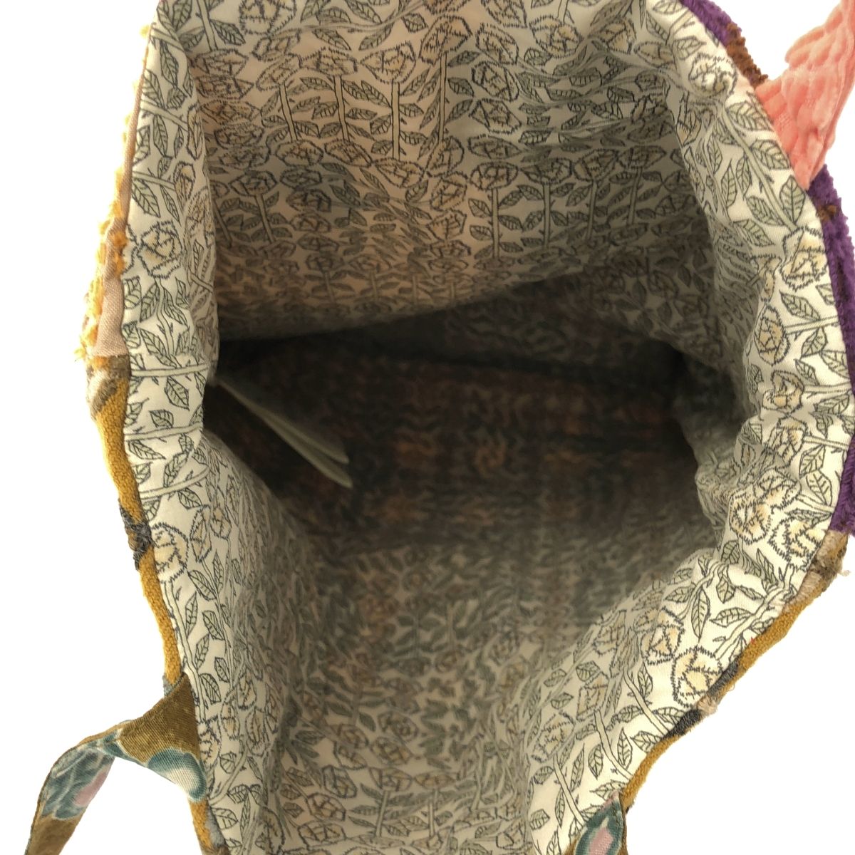 ミナペルホネン　ダーツマチショルダーバック　パッチワーク 受注制作ミナペルホネンパッチワークショルダーバッグ