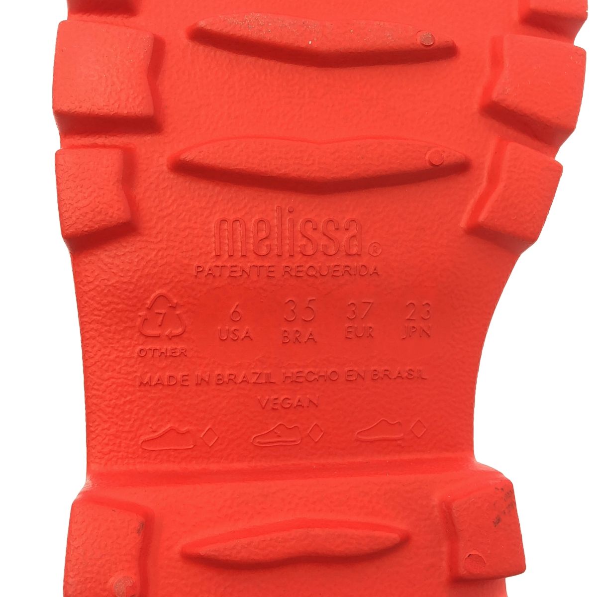  COMME des GARCONS GIRL コムデギャルソンガール ×melissa メリッサ エナメル タッセルローファー 23 cm レッド レディース その他 靴