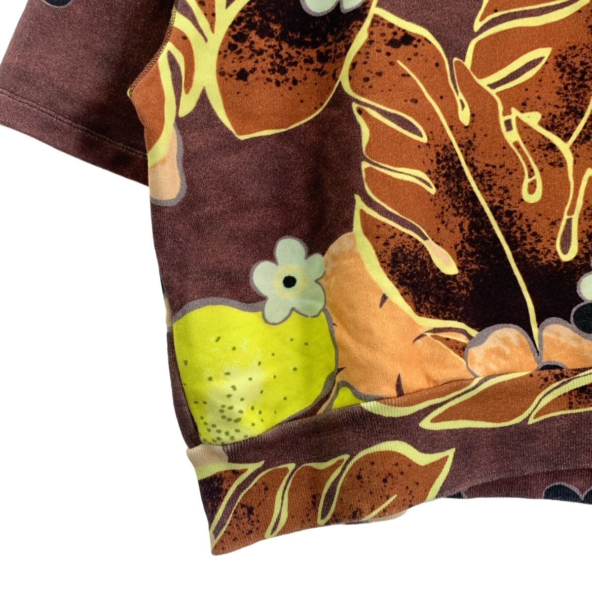 DRIES VAN NOTEN フローラルプリント スウェット 半袖 S DRIES VAN NOTEN / ドリスヴァンノッテン | コットン フローラル 半袖