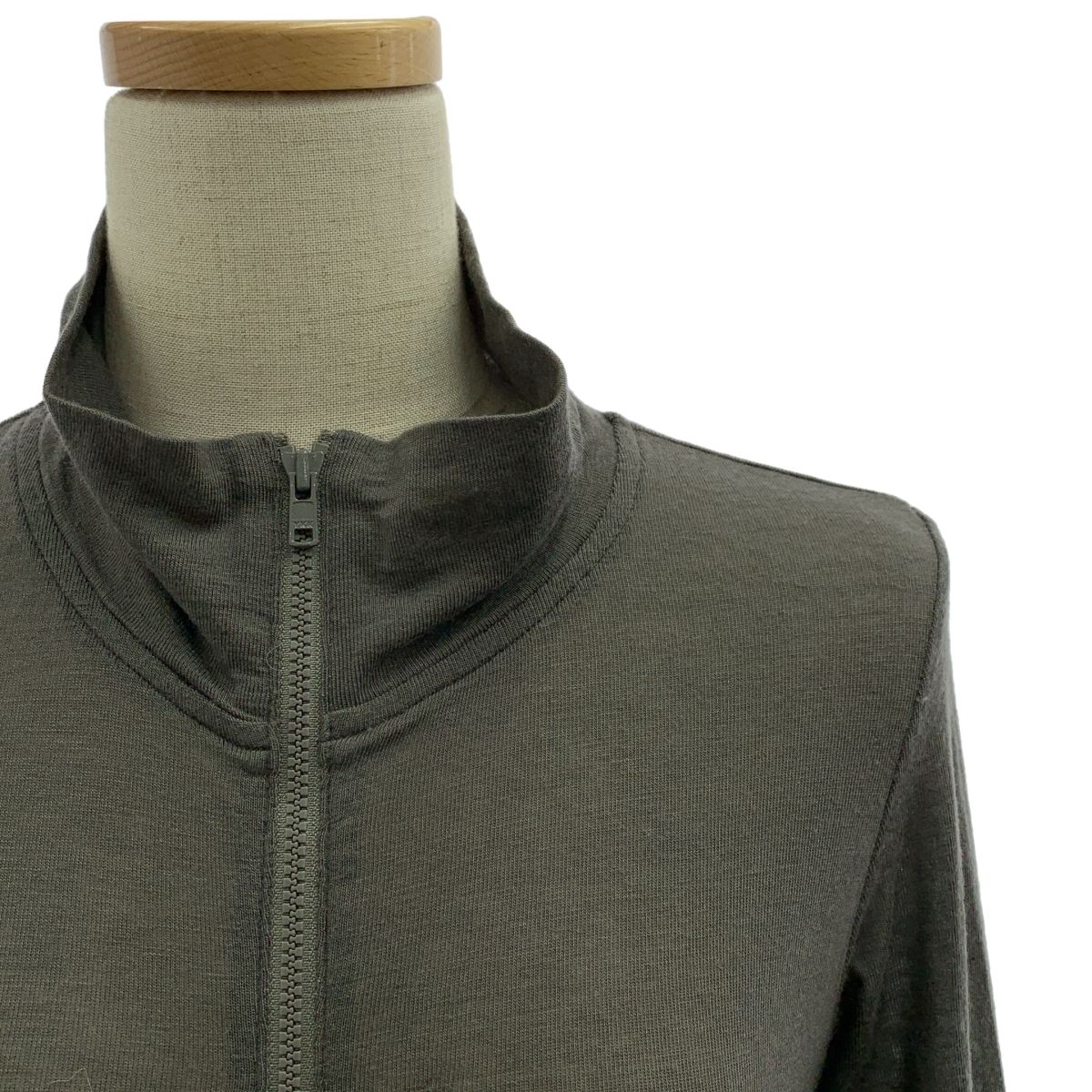 Chika Kisada / チカキサダ | シルク カシミヤ ブレンド ニット ボディスーツ | 1 | gray | レディース Chika Kisada / チカキサダ | シルク カシミヤ ブレンド ニット ボディ