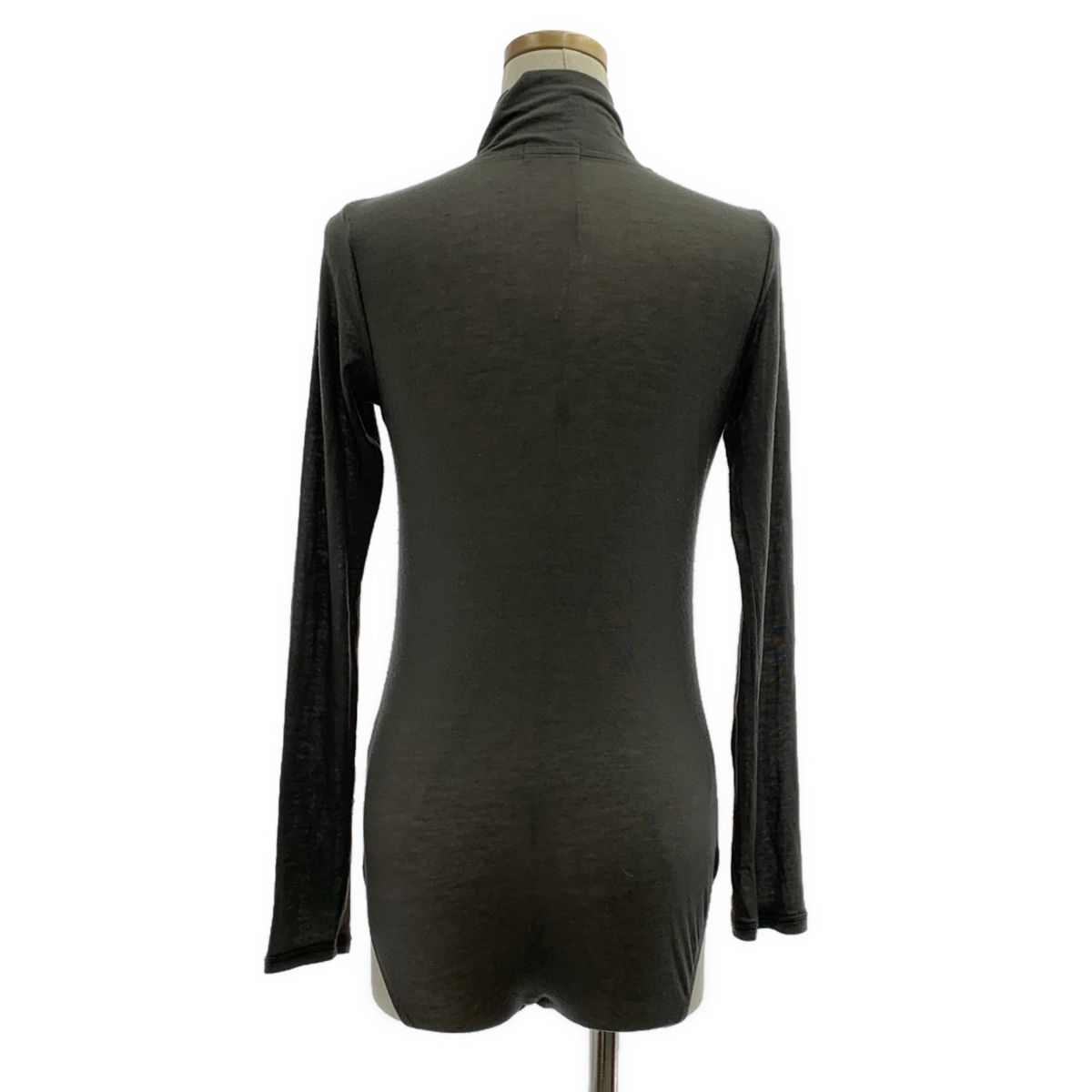 Chika Kisada / チカキサダ | シルク カシミヤ ブレンド ニット ボディスーツ | 1 | gray | レディース 2714949426.jpg?1761706147