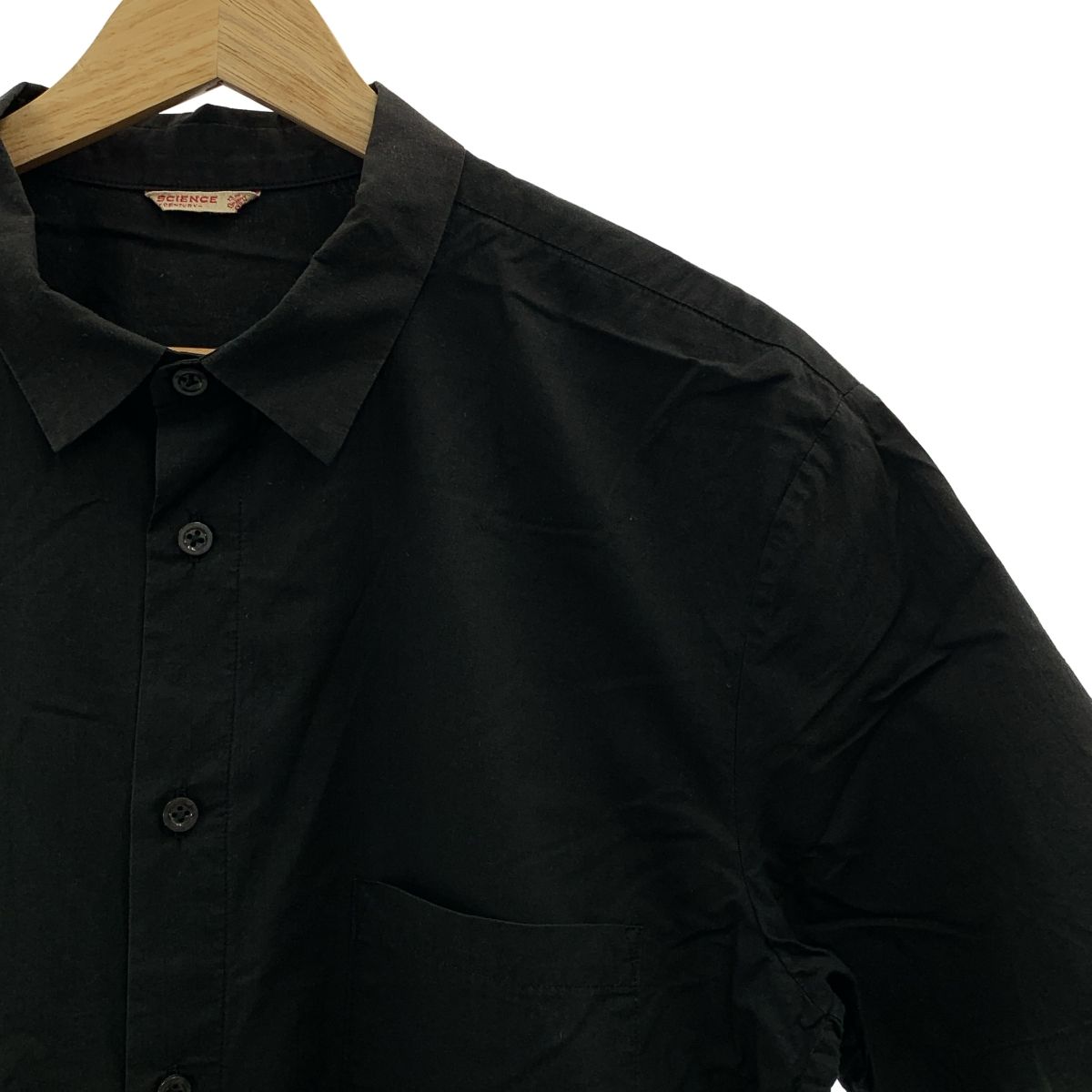 ARTS-SCIENCE アーツアンドサイエンス コットン レギュラー 半袖シャツ 2 ブラック メンズ
