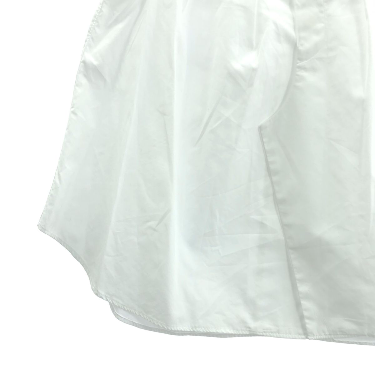 noir kei ninomiya ノワールケイニノミヤ 2025SS コットン 再構築 ノースリーブ シャツ S ホワイト レディース WWW_USTAUSTRALIA_COM_AU