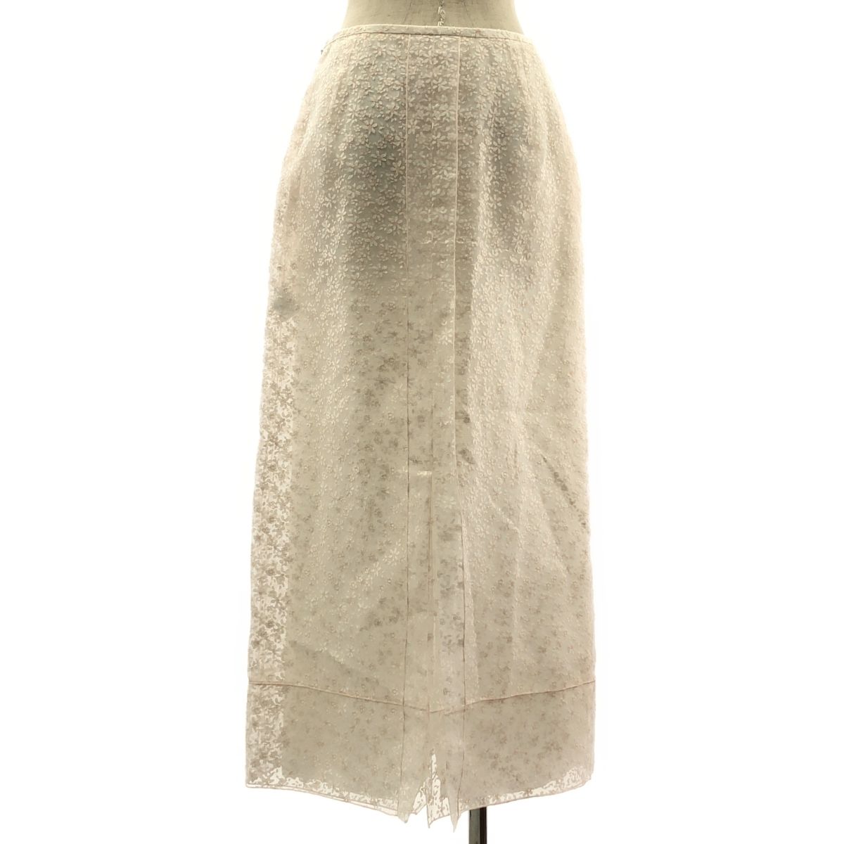 BLAMINK ブラミンク 2025SS フラワープリント タイト スカート 36 ライトピンク レディース GULLKHAN_COM