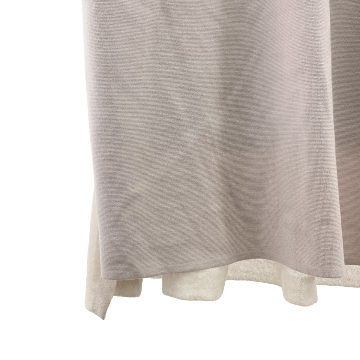 ADORE / アドーア | シアー ティアード ニット ワンピース | 38