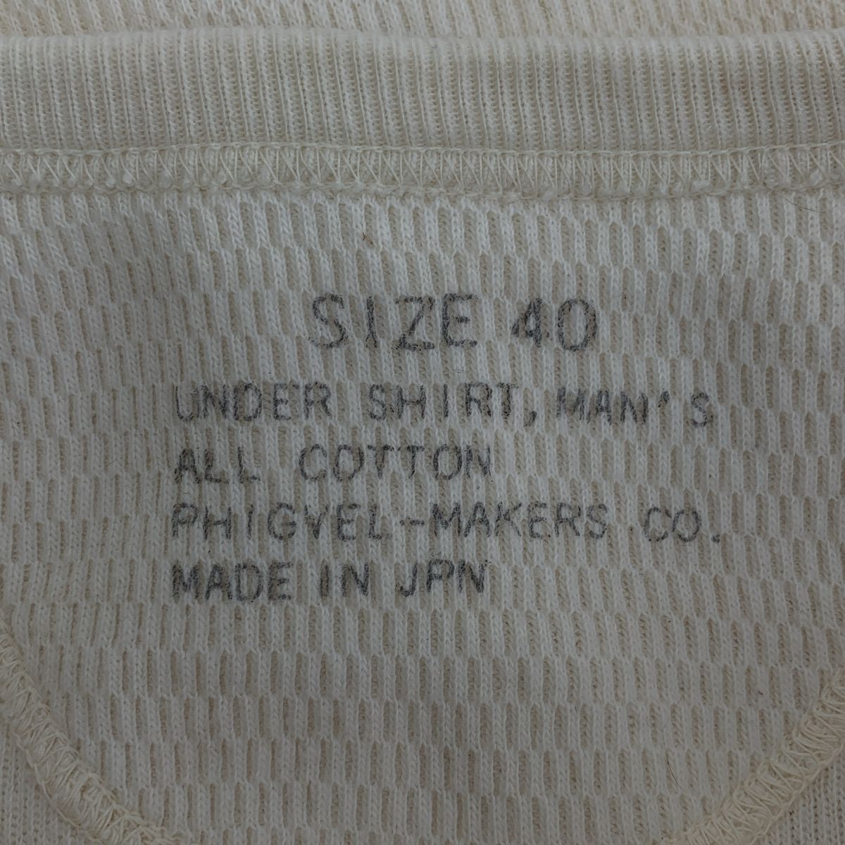 PHIGVEL-MAKERS CO. サーマルヘンリー カットソー｜PHIGVEL