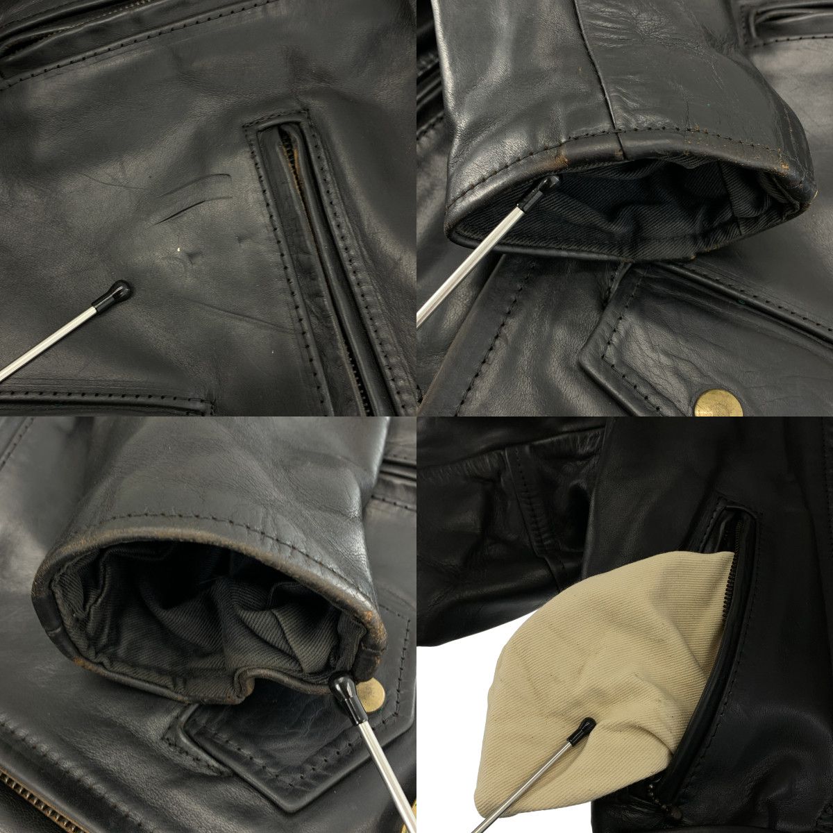 美品】 AEROLEATHER / エアロレザー | 1990s | Genuine Front Quarter