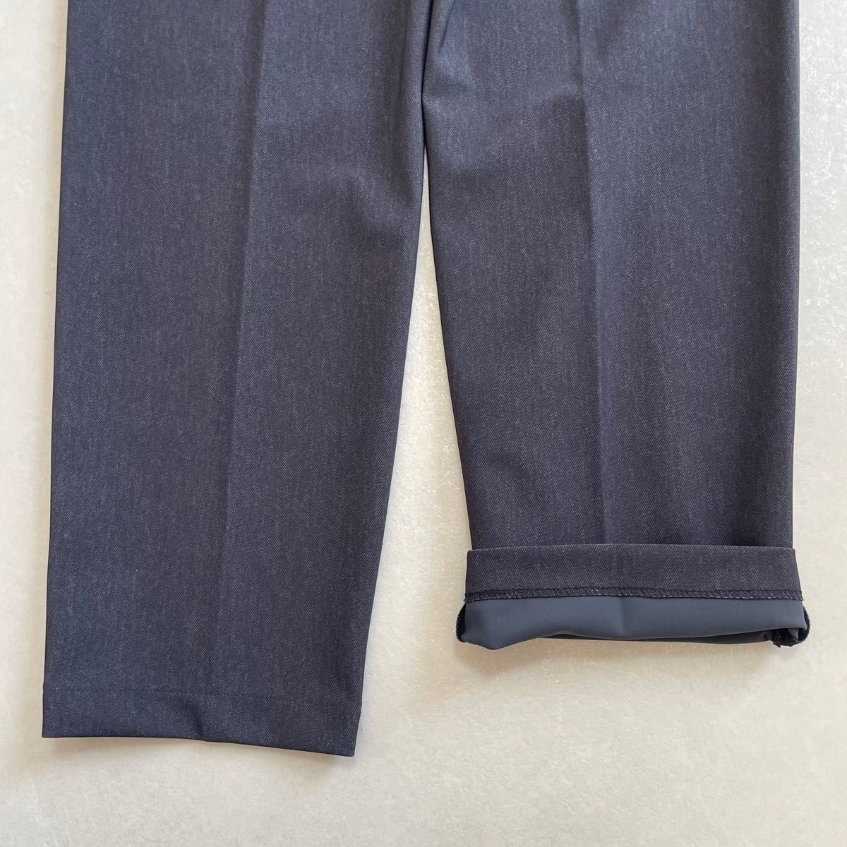 ＆大きいサイズ Theory ウール調ジャージー ジャケット 46 38 ネイビーツイル KANDAIZUMI_COM