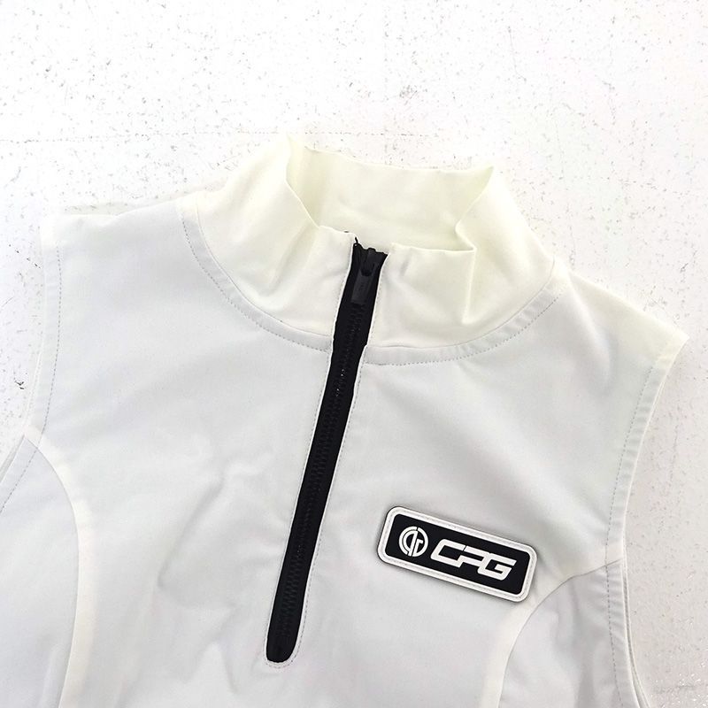 三重店】CPGGOLF ゴルフウェア ハイネッククロップドトップス 5109