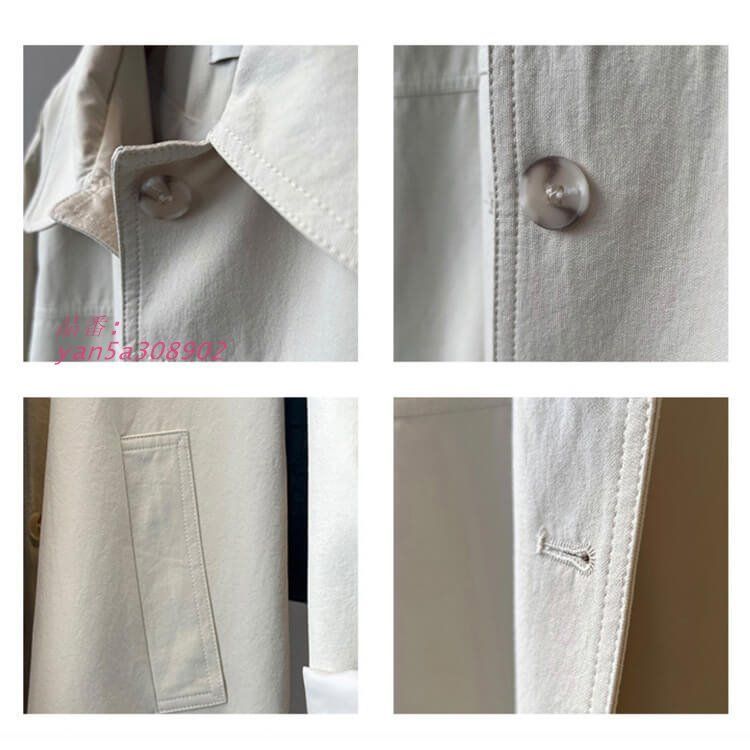 コート レディース 韓国 アウター ダスターコート ゆったり シンプル オーバーサイズ トレンチコート ひざ丈 通勤 ス セミロング丈 ひざ丈 yan5a308902 GULLKHAN_COM