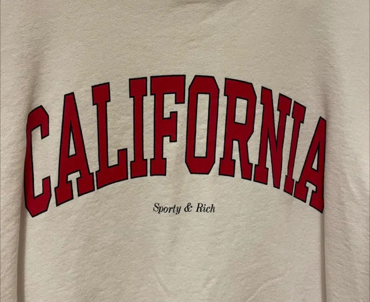 Sporty - Rich カリフォルニア スウェット 白