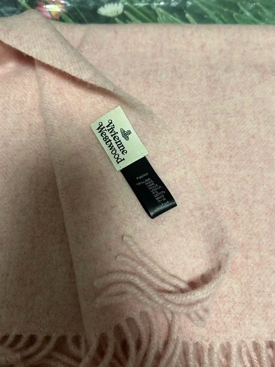 ヴィヴィアン ウエストウッド マフラー ピンク