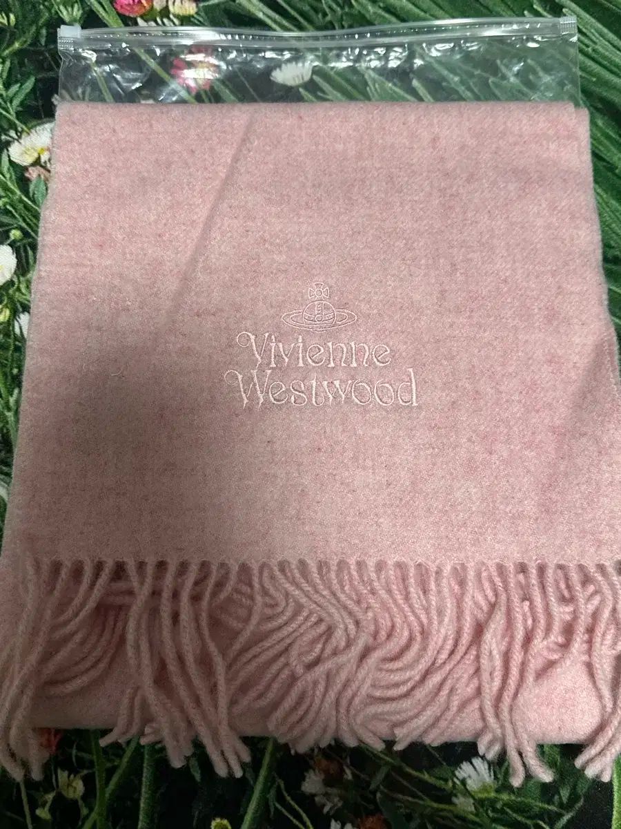 ヴィヴィアン ウエストウッド マフラー ピンク