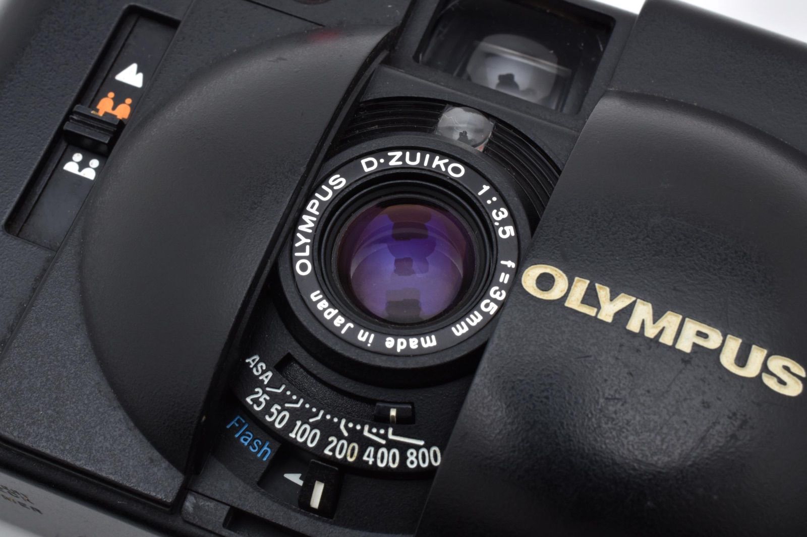 ☆良品☆ OLYMPUS オリンパス XA2 + A11 Electric Flash D.ZUIKO 35mm