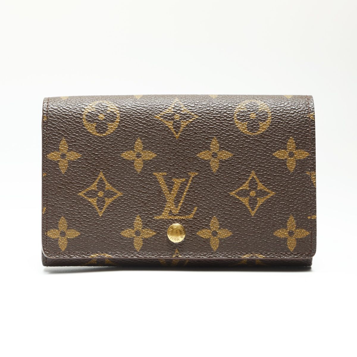 LOUIS VUITTON ルイ ヴィトン 二つ折り財布 2008年製 M61736 モノグラム ポルトフォイユ トレゾール