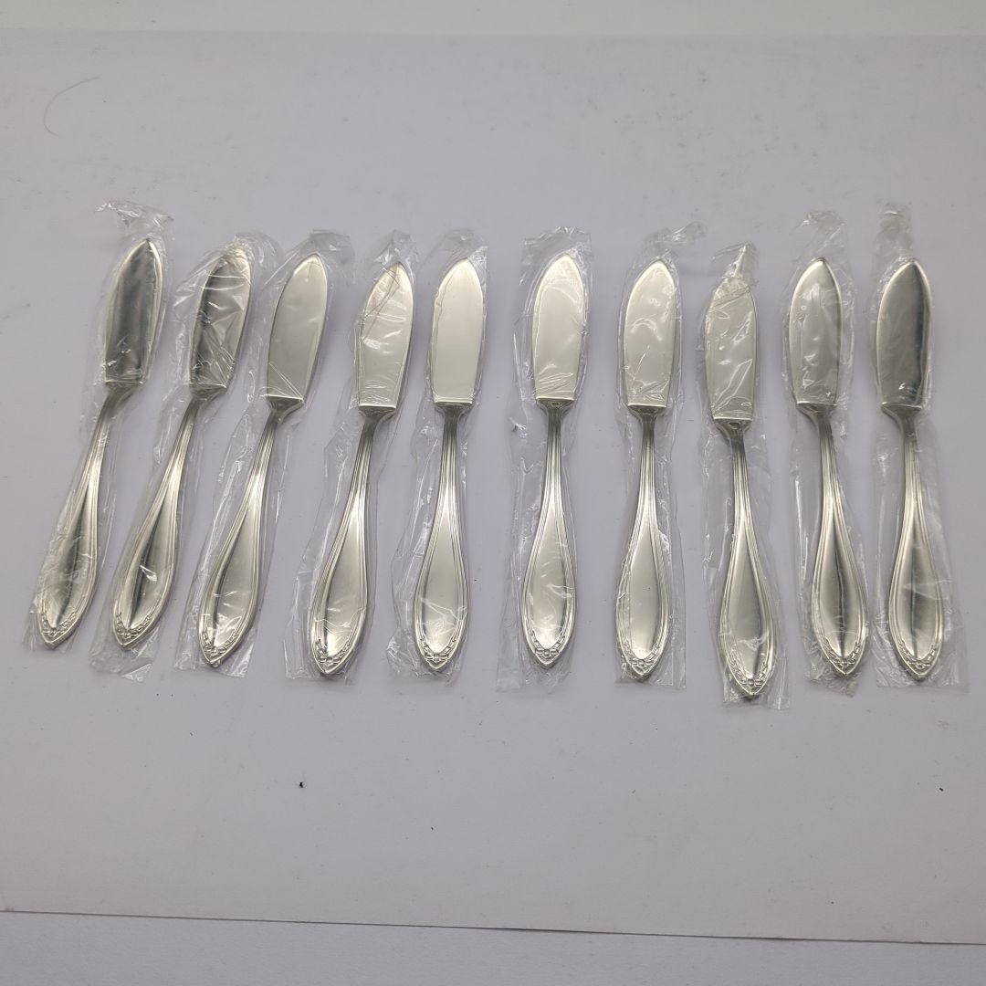 ノリタケ ステンレススチール製 バターナイフ 10本セット