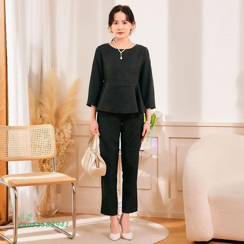 パンツスーツ レディース 卒業式 服 母 服装 セレモニースーツ 2点セット セットアップ パンツ スーツ 卒園式 ママ 母親 入学式 yan5a583941 MAAHADDERANG_COM