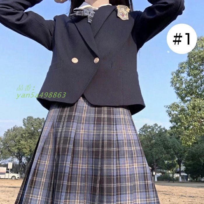 卒業式 スーツ 女の子 大きいサイズ 子供服 小学生 高校生 スクールブレザー 卒業式服 4点セット プリーツスカート 中学生 フォーマルスーツ チェック柄 yan5a498863
