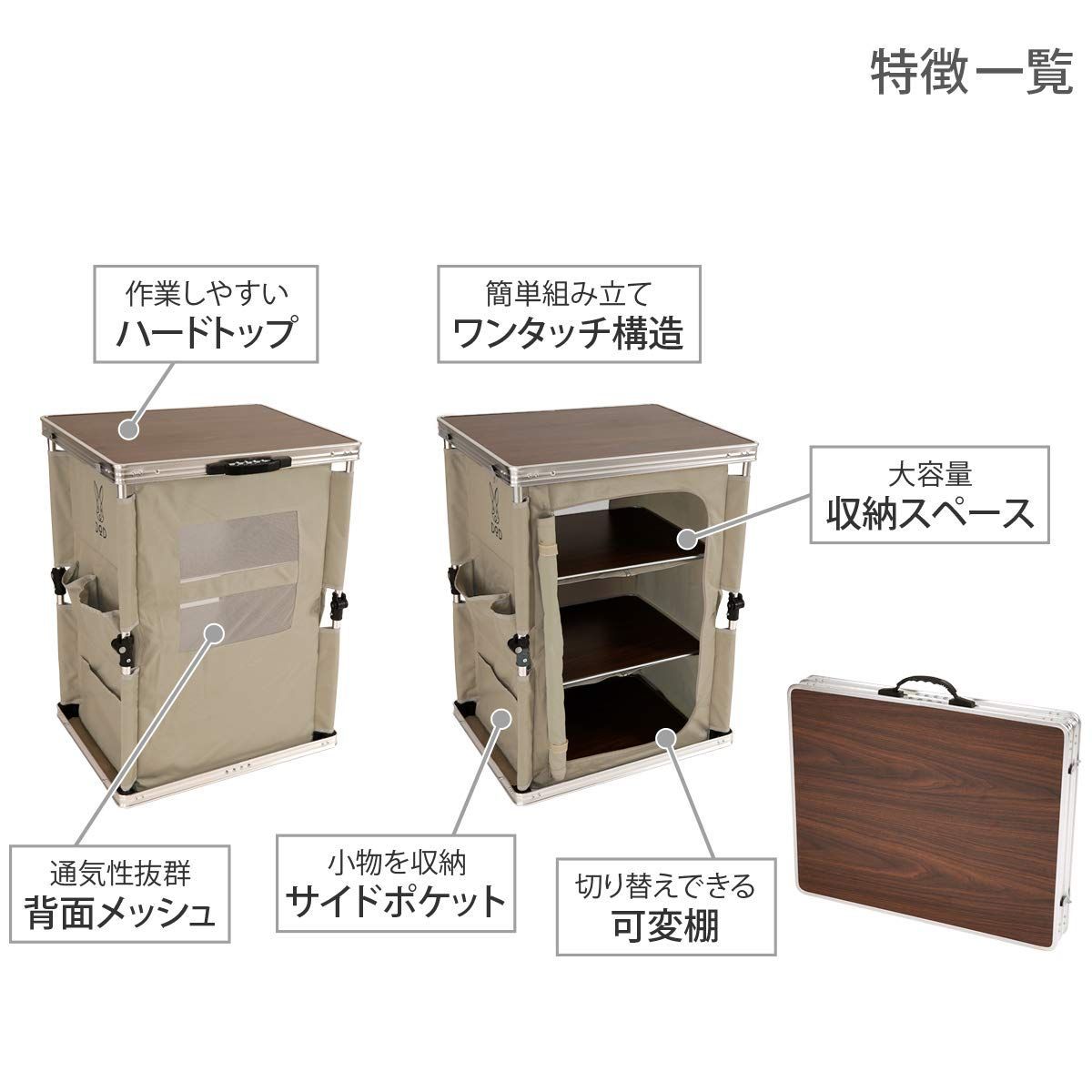 ぐらつかないロック機構