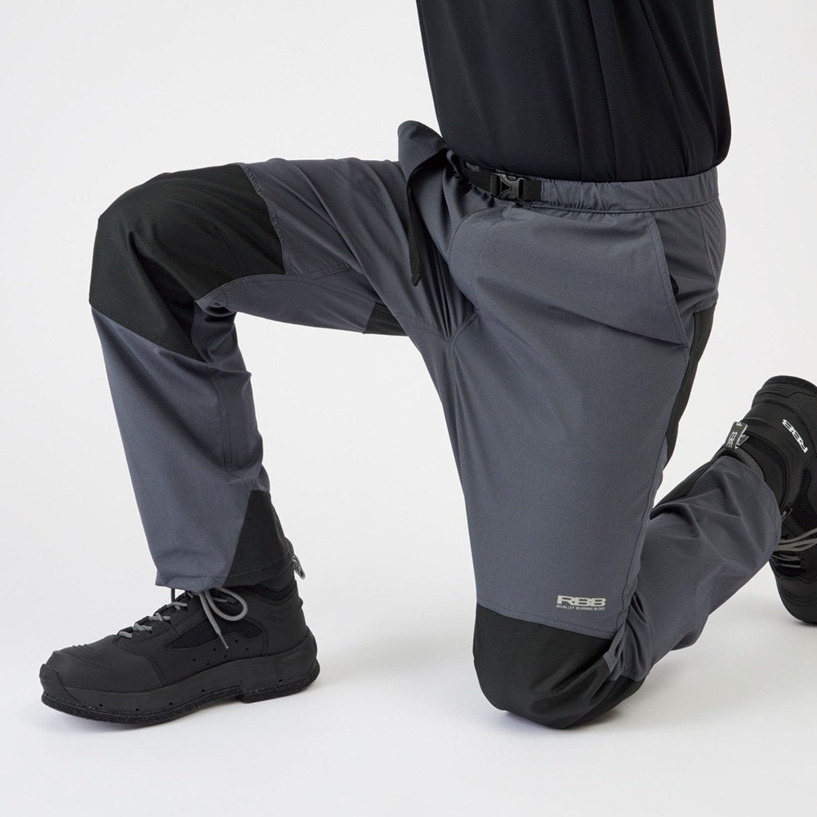 数量 RBB ロックショアストレッチパンツ Ｌ チャコール 7757