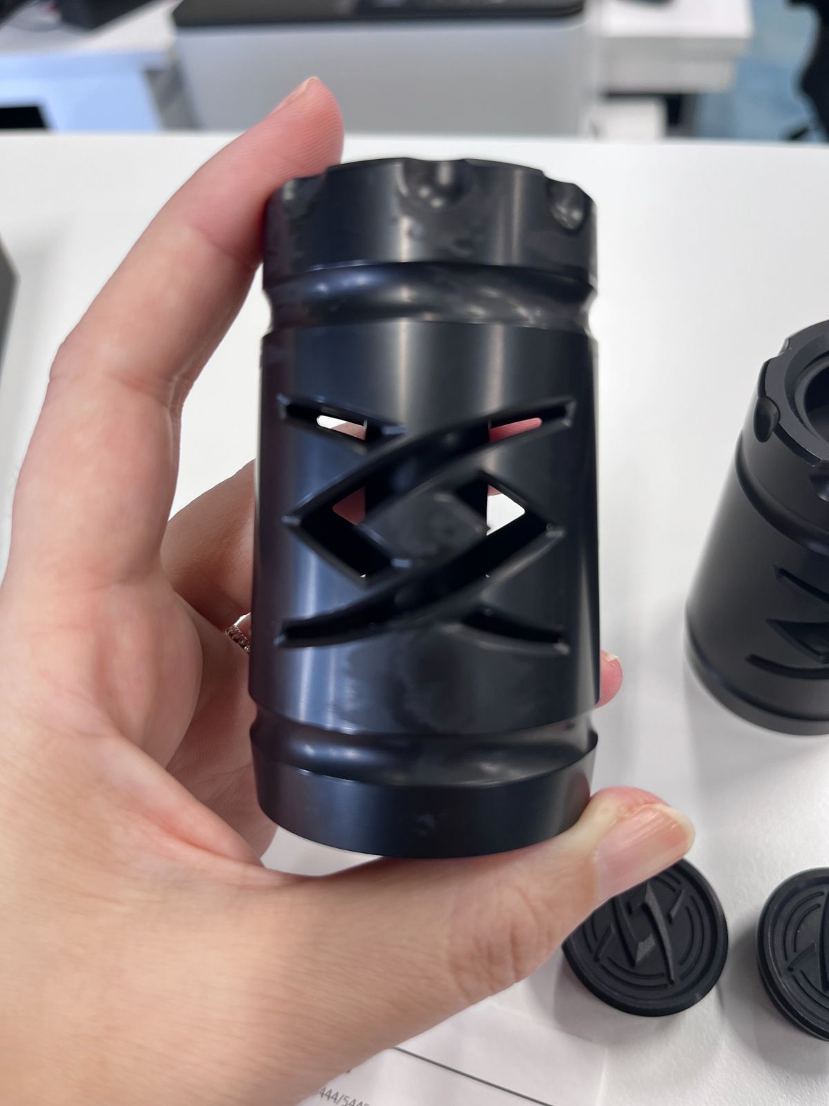 Z900RS ARCHI ビレット スライダーカバー ブラック BRIGHTFACE_UK