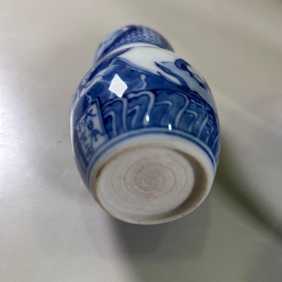 染付瓢箪型　酒器　青白い陶器の瓶 10個セット 染付瓢箪型 酒器 青白い陶器の瓶 10個セット - メルカリ