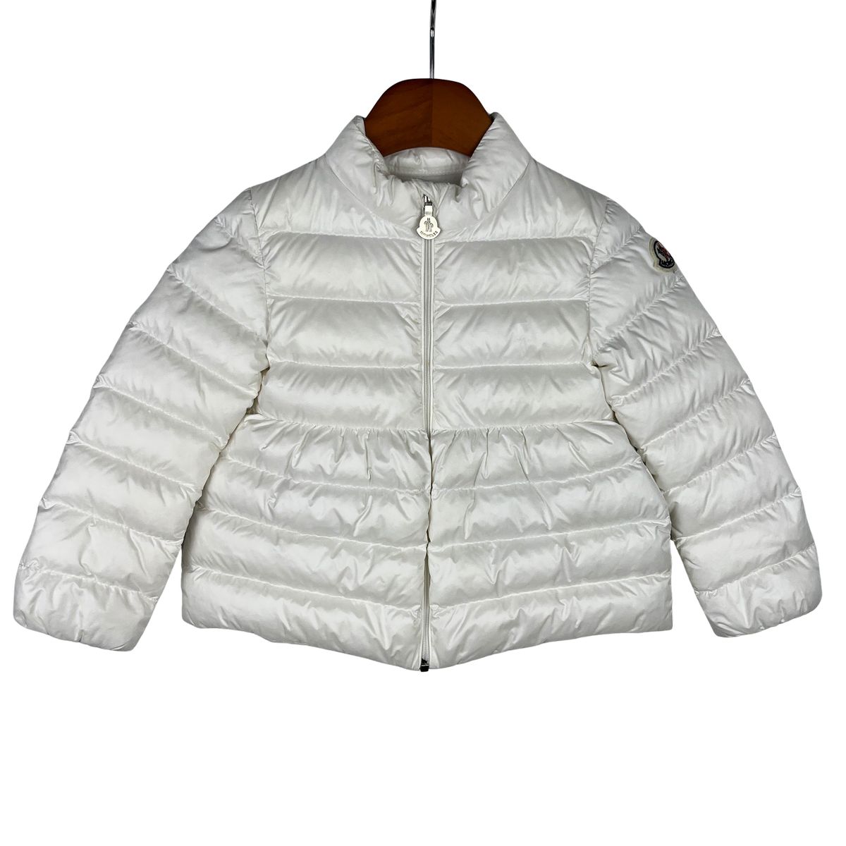 18 24 MONCLER モンクレール モンクレール キッズ 白 軽量 ダウン ユア YOOA キッズ アウター