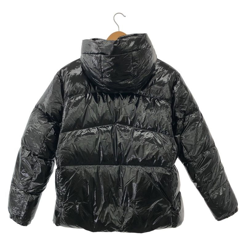中古】1PIU1UGUALE3 RELAX エナメル ダウンジャケット サイズL 黒 ウノ
