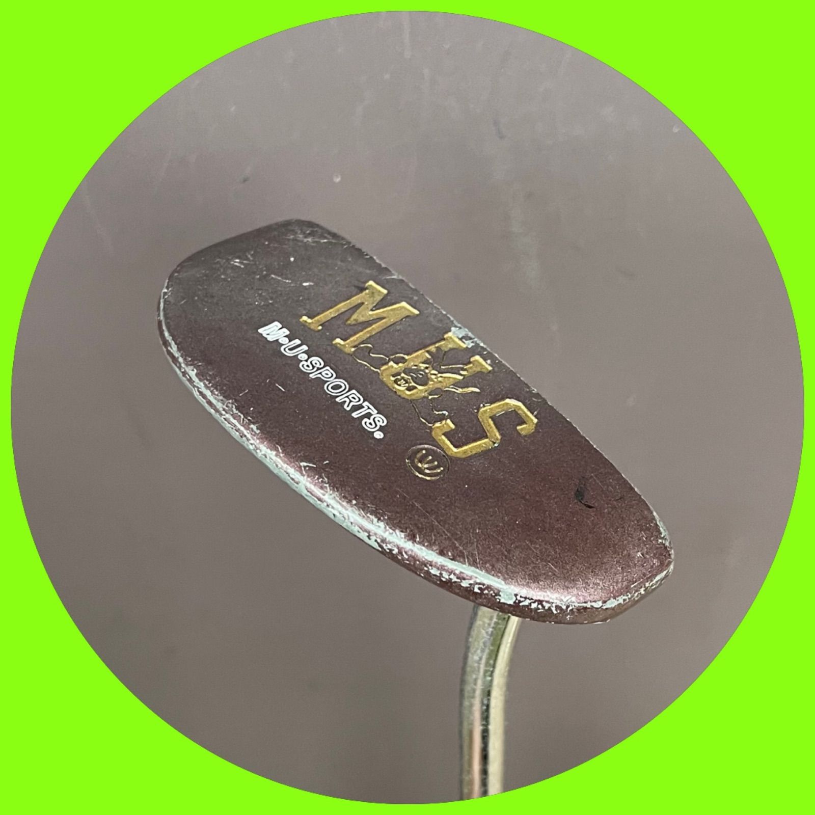 57-2910-B M•U•Sports 再入荷 送料込み パター ミエコ ウエサコ 33.5インチ 構えやすくて転がり抜群